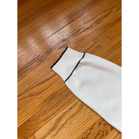 Adrianna Papell Womens Cardigan Sweater L Pearl Button Closure - Picture 9 of 10